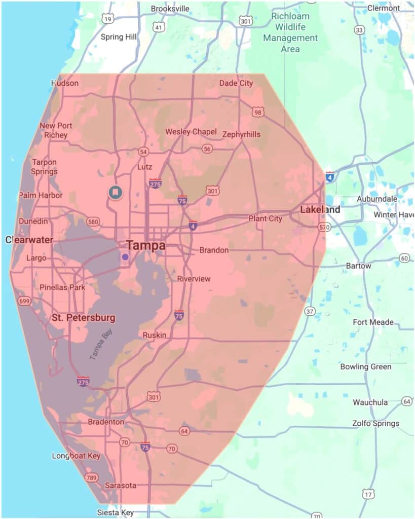 #3 service area map #3 service area map